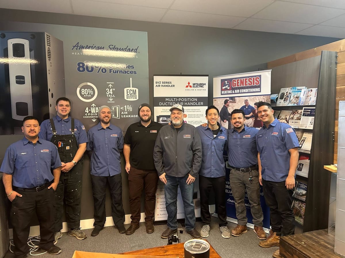 The Genesis Heating, Cooling & Refrigeration team